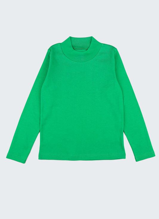 Turtleneck T-shirt - Green